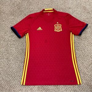 SPAIN INTERNATIONAL  2016/2017‎ HOME Adult Size Small ADIDAS jersey soccer